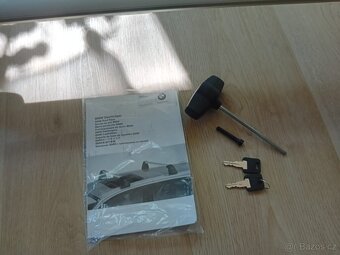 Hagusy, příčníky, střešní nosič. BMW - 2