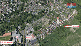 Prodej pozemku k bydlení, 1018 m², OV, Chomutov - 2
