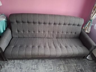 Sedačka Rozkládací+úložný prostor jako nová - 2