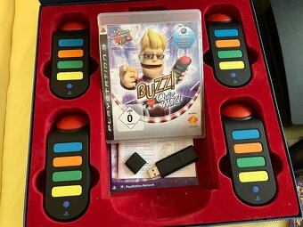 PS3 CECH2504b CWF Evilnat OC Jailbreak + BUZZ set - 2