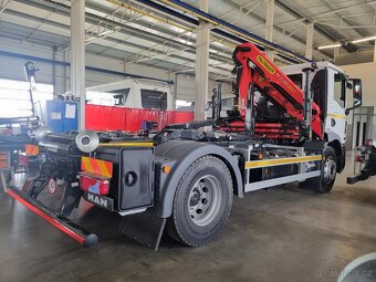 MAN TGM RUKA PALFINGER + NOSIČ KONTEJNERU 10T - 2