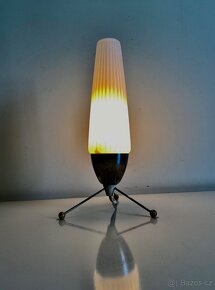 Vintážní lampa lampička Raketa, Brusel - 2