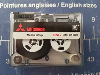 Páska Mitsubishi DC 2120 120MB spíše pro sběratele - 2