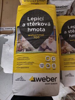 Lepicí a stěrková hmota Webertmel 700 (21 ks) - 2