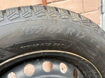 Zimne pneumatiky 185/65 R15 na diskoch 4x100 i20/Rio - 2