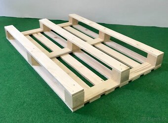 Nové palety 120x80 a 60x80, nepoužité, čerstvě vyrobené - 2