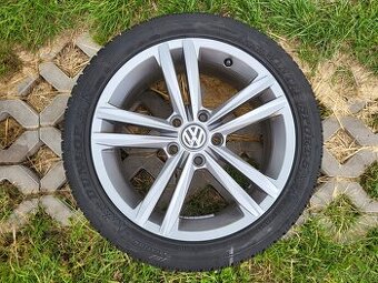 Originál Alu kola VW Golf R17 Sebring R-Line zimní sada - 2