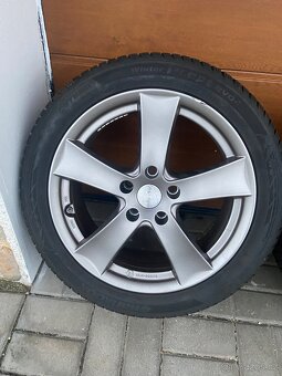 Alu kola DEZENT 17”,  5x112,  zimní pneu - 2