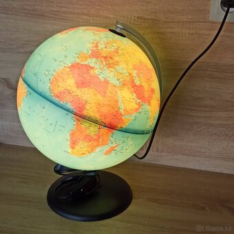 Svítící GLOBUS cca 40cm - 2