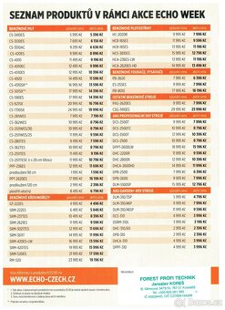 Benzinový křovinořez ECHO SRM-222ES Nový Skladem AKCE - 2