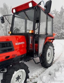 ✨KUBOTA GL21 vyhřívaná kabina • radlice + sypač - 2