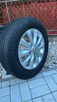 Letní alu sada originál Škoda Karoq 5x112 6Jx16 ET43 - 2