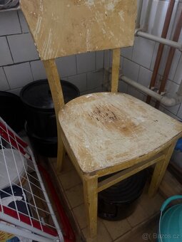 Židle k renovaci 3 ks - 2
