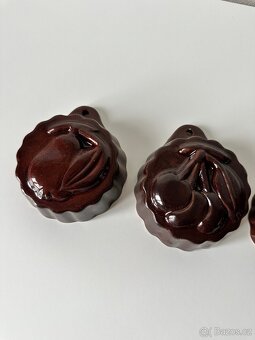 Staré formičky na pečení - sada 4ks - 2