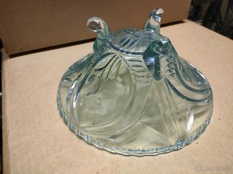 Skleněná mísa 21,5cm. - 2