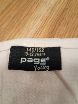 Dívčí tričko růžové - 2