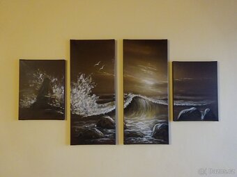 Obraz Rozbouřené moře - 2