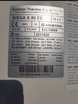 Bojler plynový Ariston - 2