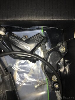 SRAM set brzdy Code R +kotouče a desky - 2