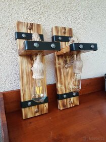 Ručně vyráběné rustikální lampy - 2