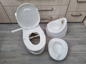 2x nočník - záchod se zvukem na splachování + obyč nočník - 2