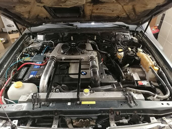 Nissan Patrol Y61 swap M57d3 + 6HP26X - 2
