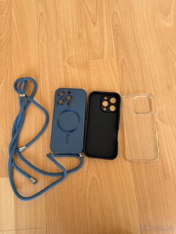 Sada 3 krytů/obalů na Apple Iphone 16 PRO + PRO MAX - 2