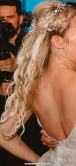 Prodám blond klipy z pravých vlasů - 2