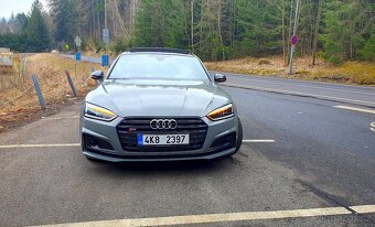 Audi S5 3.0 TDI 255 kW 2019 | TOP výbava | Webasto | 2 sady - 2