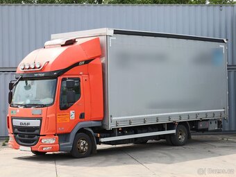 DAF LF 230, EURO 6, 16 PALET, DVOUSTRANNÁ SHRNOVACÍ PLACHTA, - 2