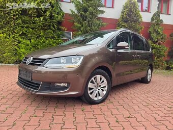 VW Sharan 2.0TDI 103kW,7 míst, navi, panorama, serviska - 2