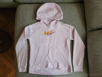 Dívčí růžová mikina zn. Nike, vel. 146-156 - 2
