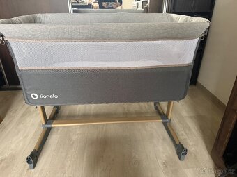 Lionelo Leonie Grey Stone — přístavná postýlka Lionelo Leon - 2