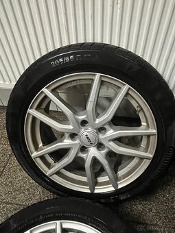 Alu kola 5x112 r17 Rial -TPMS - zimní - 2