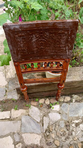 Starožitná židle + část druhé - 2