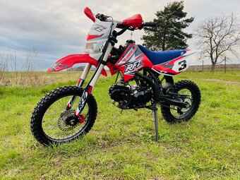 Pitbike Leramotors Jaguar 125ccm, kola 17/14, red - 2