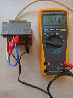 Transformátor 12V (2x 6V) 2A nepoužitý - 2