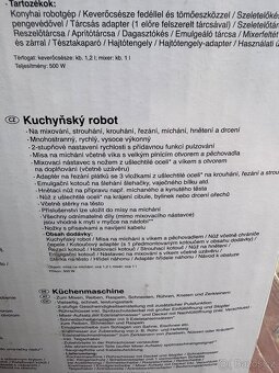 Kuchyňský robot - 2