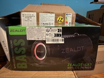 NOVÝ bezdrátový reproduktor Zealot S87 - 2