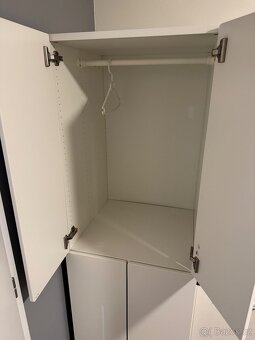 Šatní skříň bílá - 2