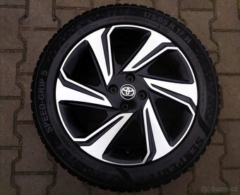 Alu kola originál Toyota Aygo X 4x100 R17 KRÁSNÁ SADA - 2