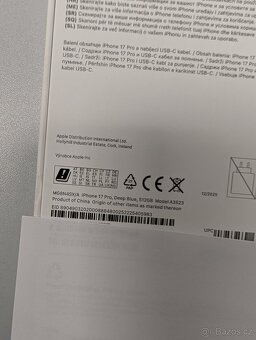 Apple iPhone 17 Pro 512GB modrý - 2