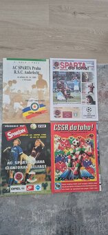 Fotbalové programy Sparta Praha - 2