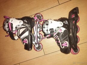 Dětské nastavitelné inline brusle vel 29-32 - 2