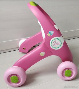 Chodítko/kočárek pro panenku Smoby 2v1 - 2