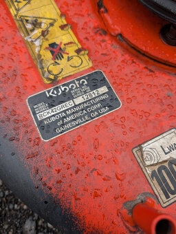 Žací ustroji Kubota - 2