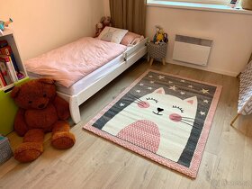 Dětský koberec Kiddo F0132 pink s kočičkou - 2