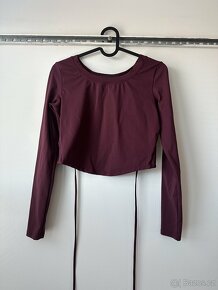 Halara Sportovní Crop Top Tričko Vel S - 2
