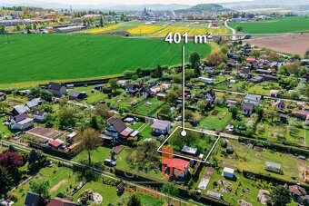 Prodej pozemku - zahrady, o rozloze 401 m2, Klatovy - 2