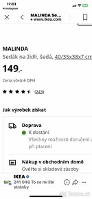 Podsedak ikea pc 149 kus 100 Kč - 2